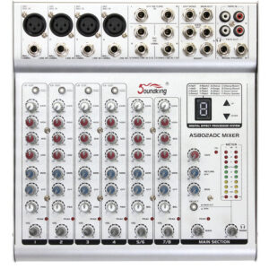 Αυτοενισχυόμενη Κονσόλα Soundking AS-802 ADC