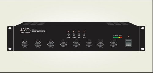 Ενισχυτής 100V Alpha T-60FP 4 MIC/LINE (60W)