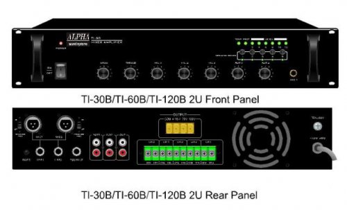 Ενισχυτής 100V Alpha TI-60B JACK (60W)