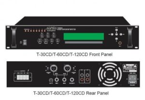 Ενισχυτής 100V με CD Player Alpha T-120CD