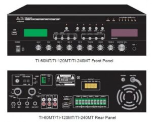 Ενισχυτής 5 Ζωνών Alpha TI-120MT με MP3/Tuner
