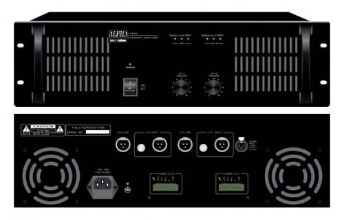 Ενισχυτής PA Alpha T-2S120 2-Channel (2x120W)