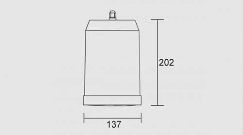 Ηχείο-Προβολέας ALPHA T-200C (6W)