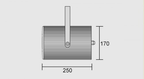 Ηχείο-Προβολέας ALPHA T-770 Single Side (10W)