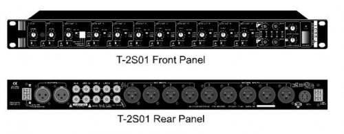Προενισχυτής PA Alpha T-2S01 2 Channel